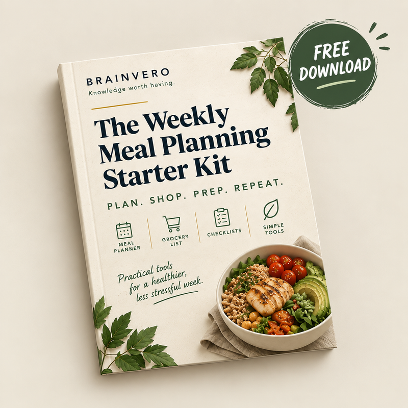 The Weekly Meal Planning Starter Kit — Free Printable Planner & Grocery List