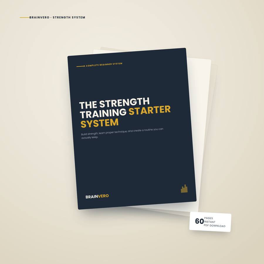 The Strength Training Starter System — Complete Beginner's Guide