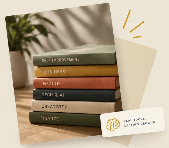 Brainvero books representing learning, growth, and practical knowledge
